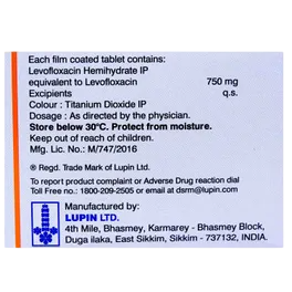 L-CIN 750MG TAB