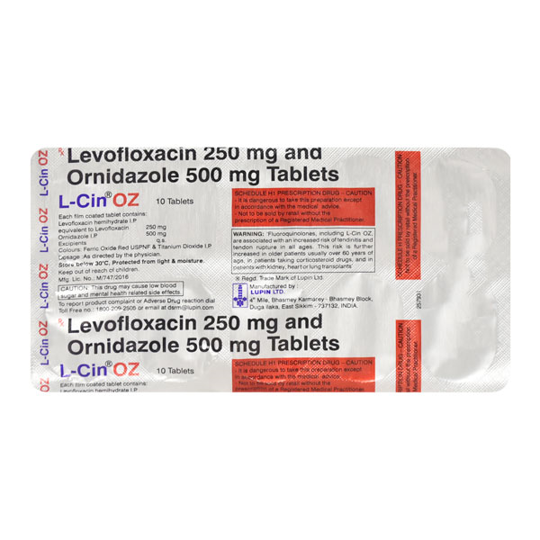 L-CIN OZ TAB