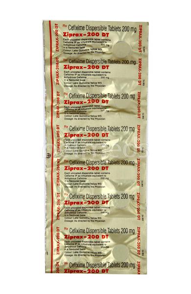 ZIPRAX 200MG DT TABLET