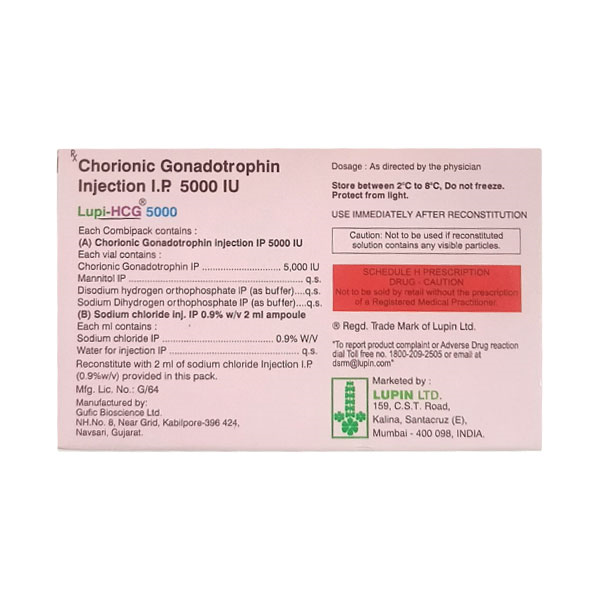 LUPI-HCG 5000 INJECTION
