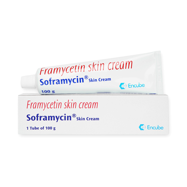 SOFRAMYCIN MULTI-PURPOSE ANTISEPTIC CREAM FOR CUTS, WOUNDS, BURNS & SKIN INFECTIONS 100GM