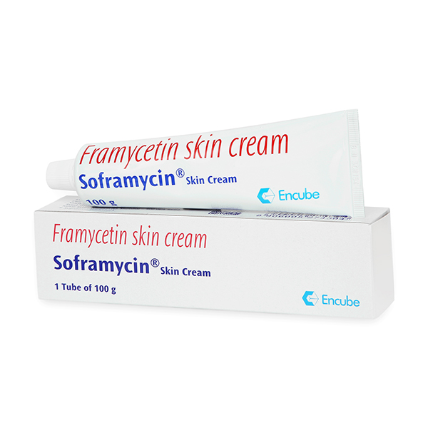 SOFRAMYCIN MULTI-PURPOSE ANTISEPTIC CREAM FOR CUTS, WOUNDS, BURNS & SKIN INFECTIONS 100GM