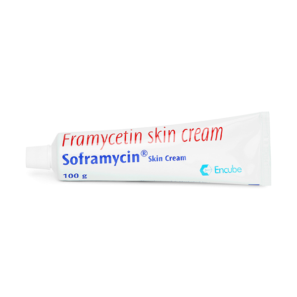 SOFRAMYCIN MULTI-PURPOSE ANTISEPTIC CREAM FOR CUTS, WOUNDS, BURNS & SKIN INFECTIONS 100GM