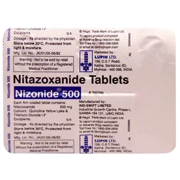 NIZONIDE 500MG TAB