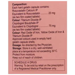 NOVASTAT CV 20MG CAPSULES