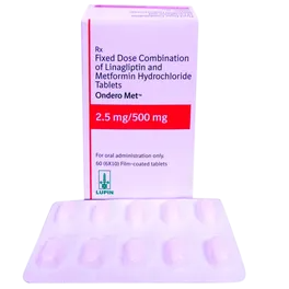 ONDERO MET 2.5/500 MG TAB