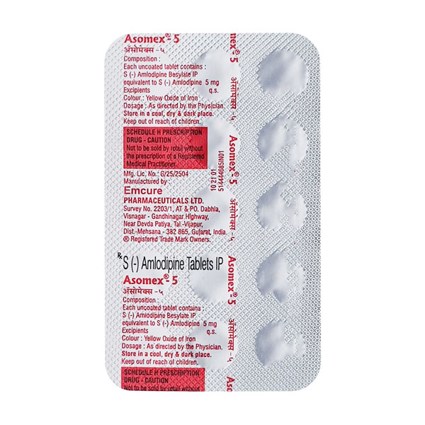 ASOMEX 5MG TABLET