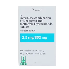 ONDERO MET 2.5/850 MG TAB