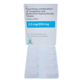 ONDERO MET 2.5/850 MG TAB