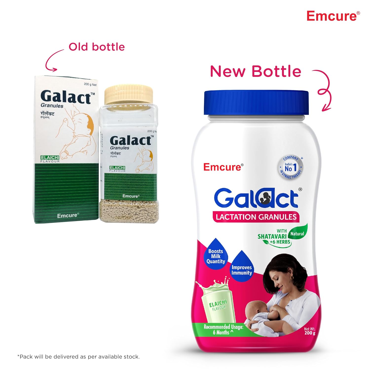 GALACT GRANULES FOR BREASTFEEDING MOTHERS | FLAVOUR ELAICHI 200GM