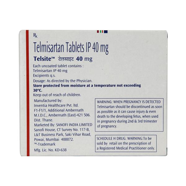 TELSITE 40MG TABLET