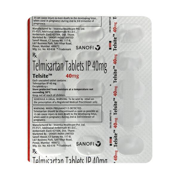 TELSITE 40MG TABLET