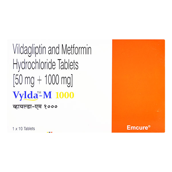 VYLDA- M 1000MG TABLET