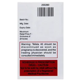 TELISTA 40MG TAB