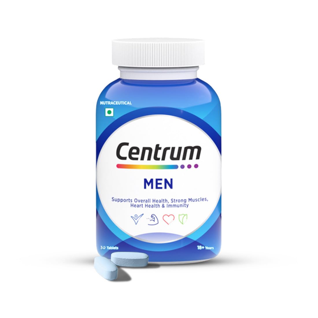 CENTRUM MEN TABLET, WORLD'S NO.1 MULTIVITAMIN WITH GRAPE SEED EXTRACT, VITAMIN C & 21 OTHER NUTRIENT