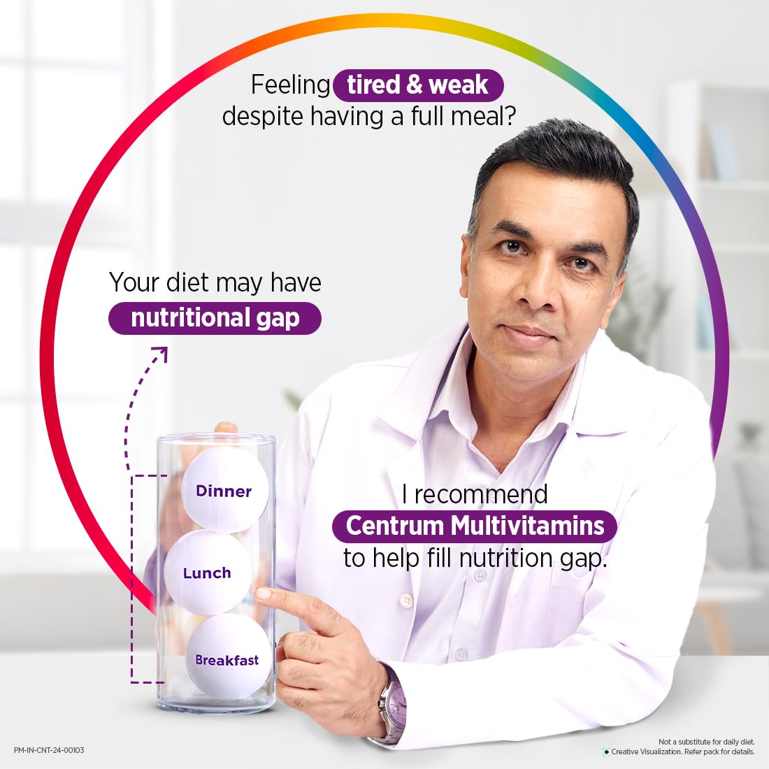CENTRUM MEN TABLET, WORLD'S NO.1 MULTIVITAMIN WITH GRAPE SEED EXTRACT, VITAMIN C & 21 OTHER NUTRIENT