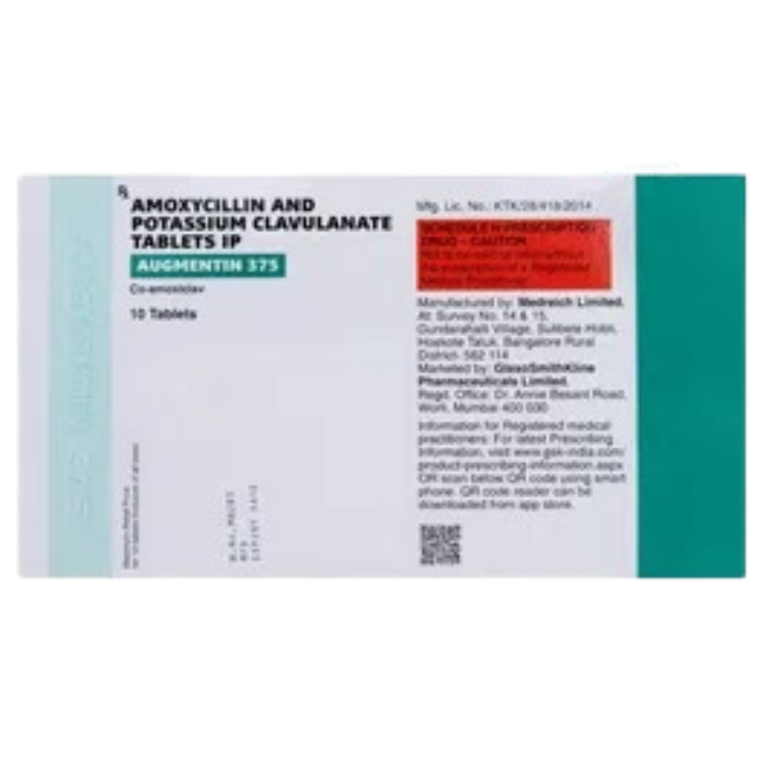 AUGMENTIN 375MG TAB