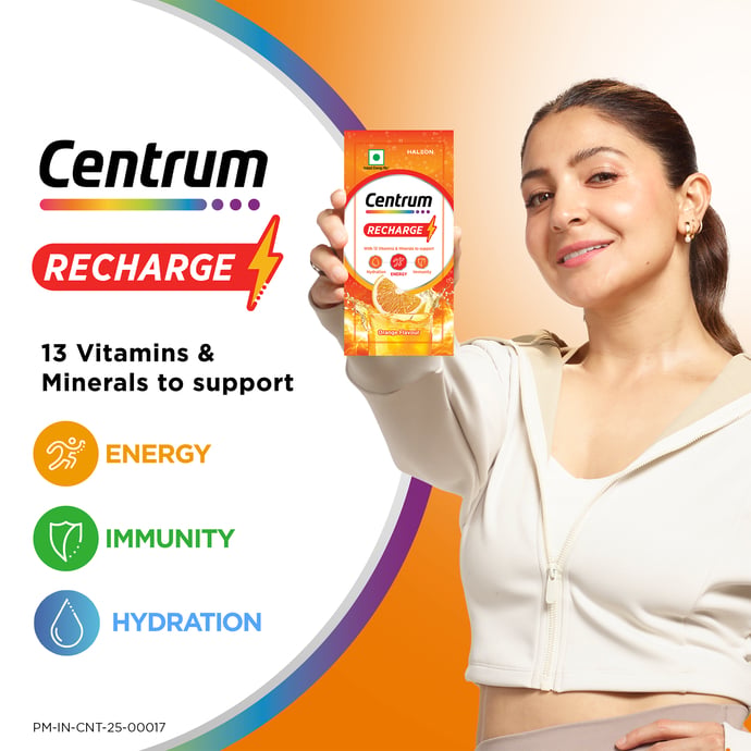 CENTRUM RECHARGE INSTANT ENERGY MIX SACHET (5GM EACH) ORANGE
