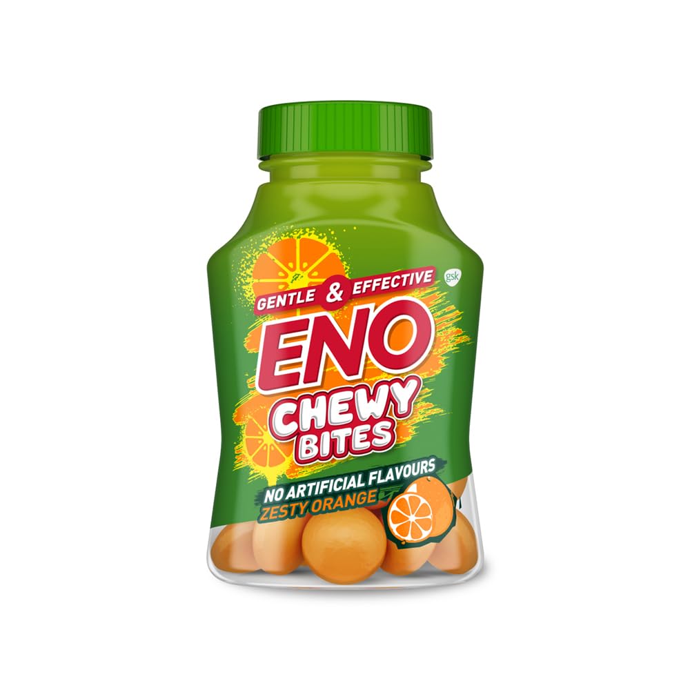 ENO CHEWY BITES TASTY CHEWABLE ANTACID FOR GENTLE & EFFECTIVE RELIEF FROM ACIDITY 10 TABLET