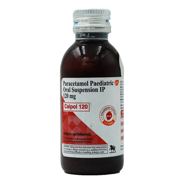 CALPOL 120MG SUSPENSION STRAWBERRY 60ML