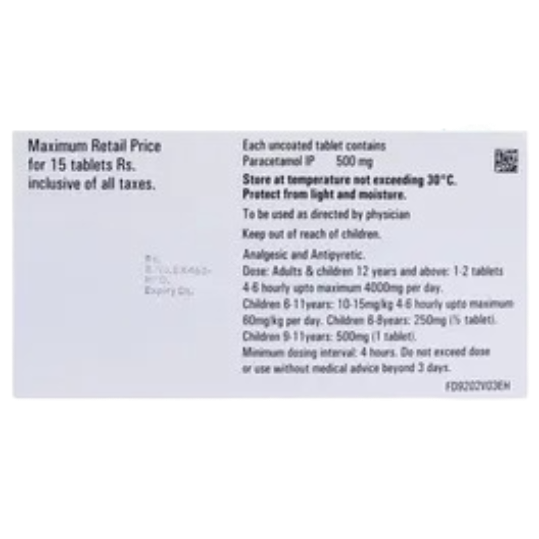 CALPOL 500MG TABLET