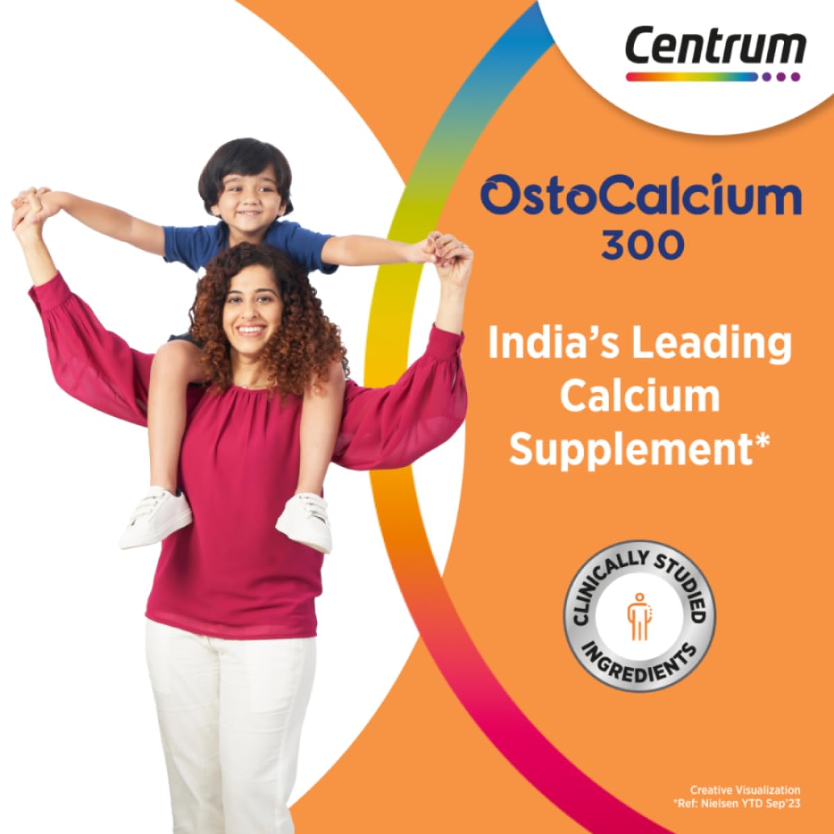 CENTRUM OSTOCALCIUM KIDS 300 SUSPENSION | VIT D & CALCIUM TO SUPPORT GROWTH 200ML