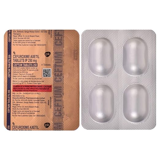 CEFTUM 250MG TAB