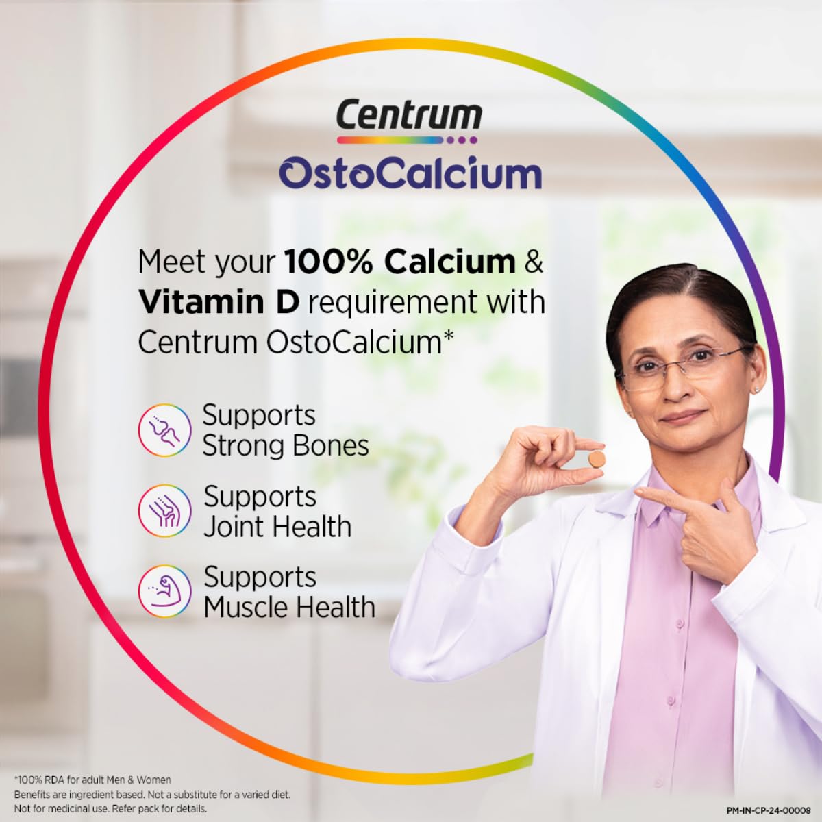 OSTOCALCIUM TOTAL CHEWABLE TABLET WITH VITAMIN D & CALCIUM 30 TABLETS