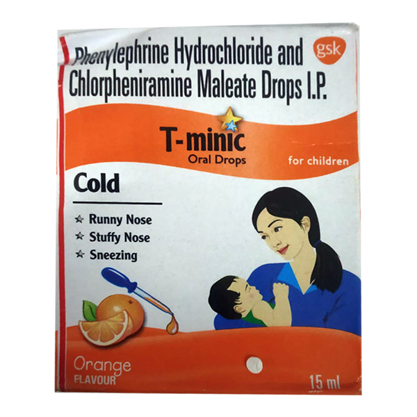 T-MINIC ORAL DROPS ORANGE 15ml