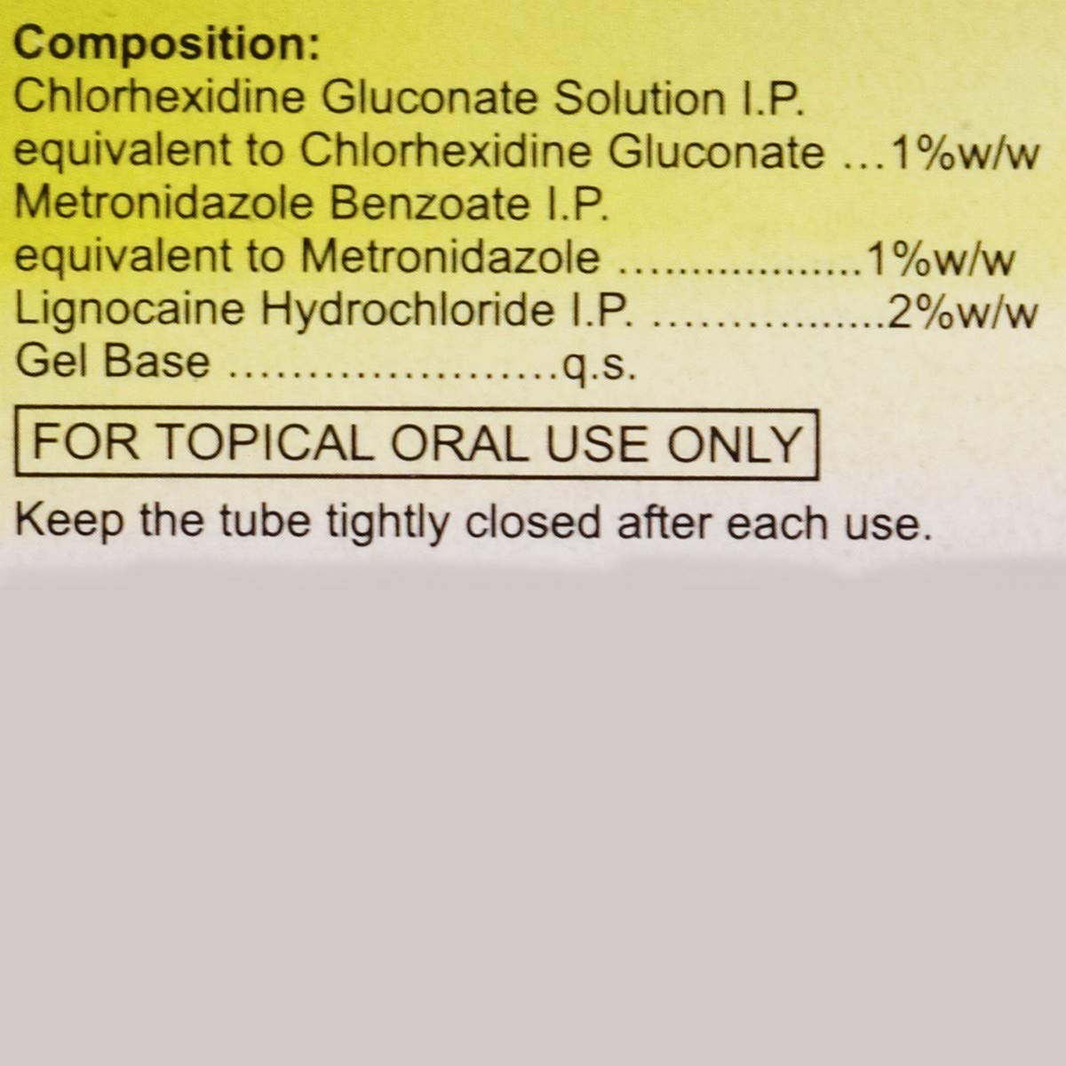 REXIDIN-M FORTE GEL