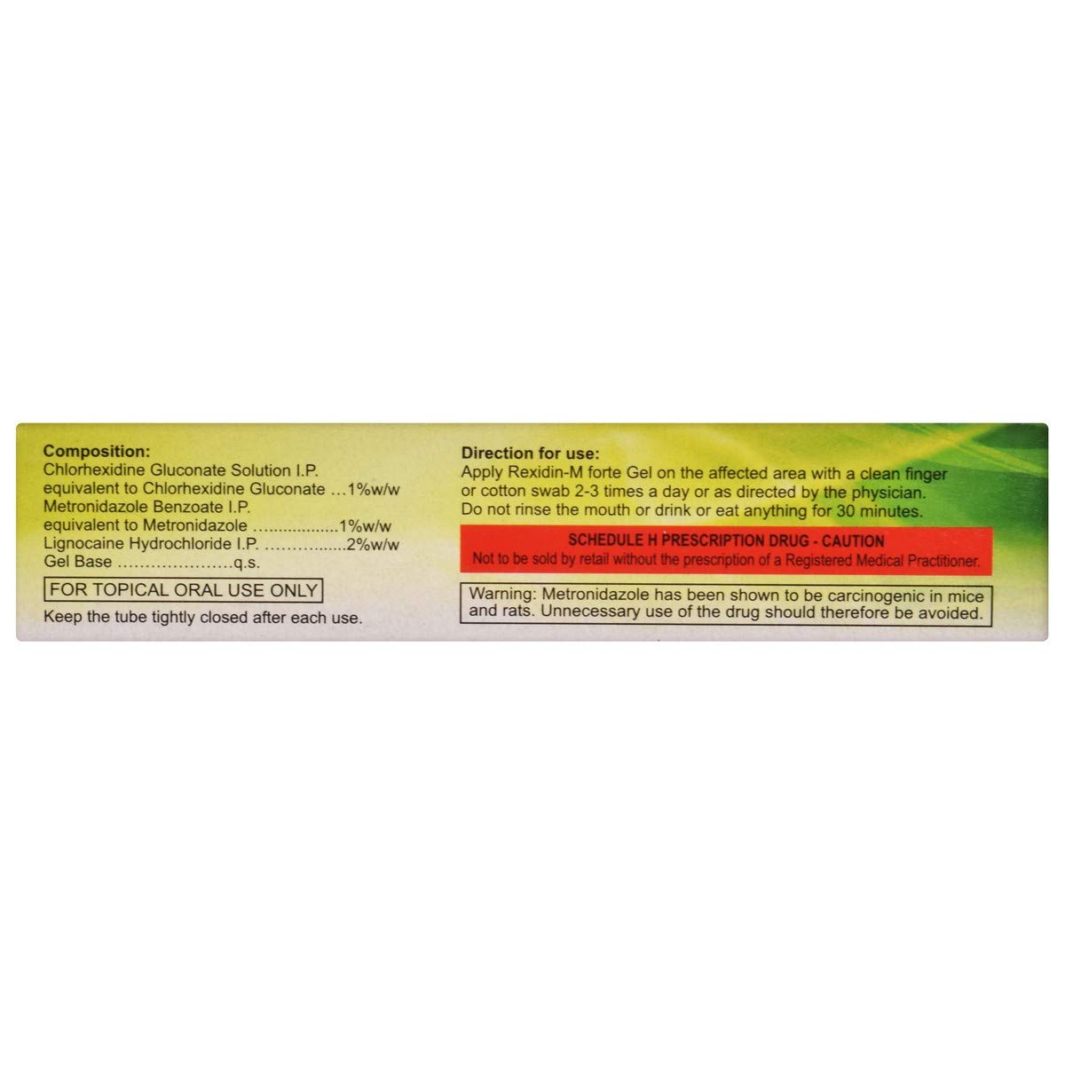 REXIDIN-M FORTE GEL
