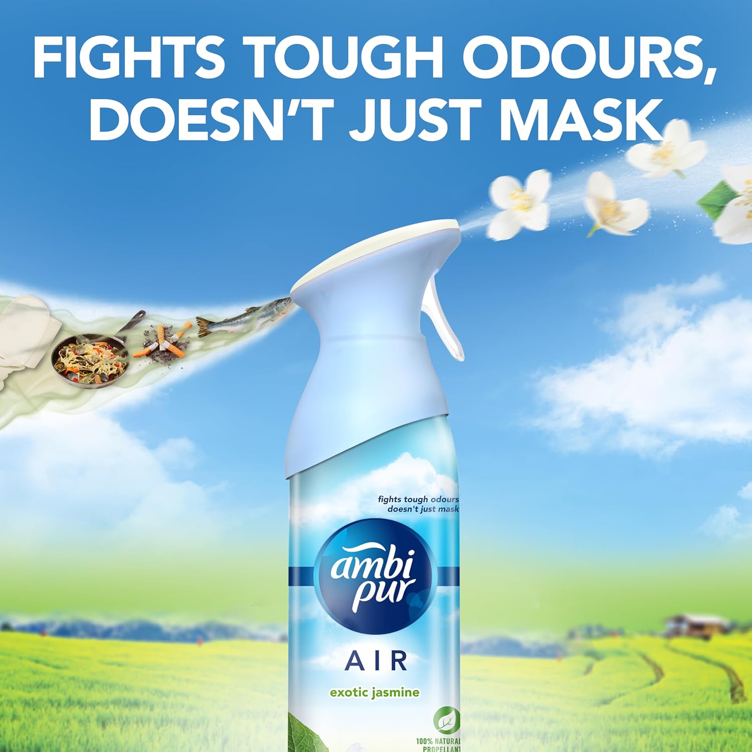 AMBIA PURA AIR FRESHENER SPRAY- EXOTIC JASMINE - 275 G