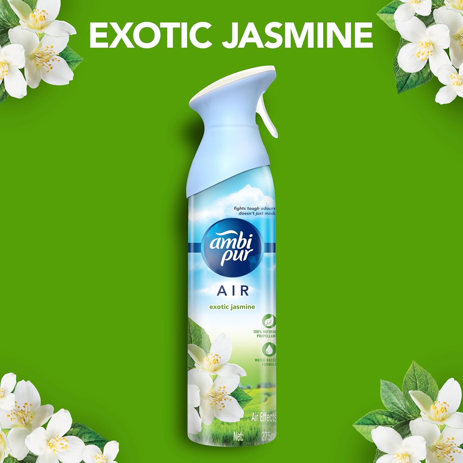 AMBIA PURA AIR FRESHENER SPRAY- EXOTIC JASMINE - 275 G