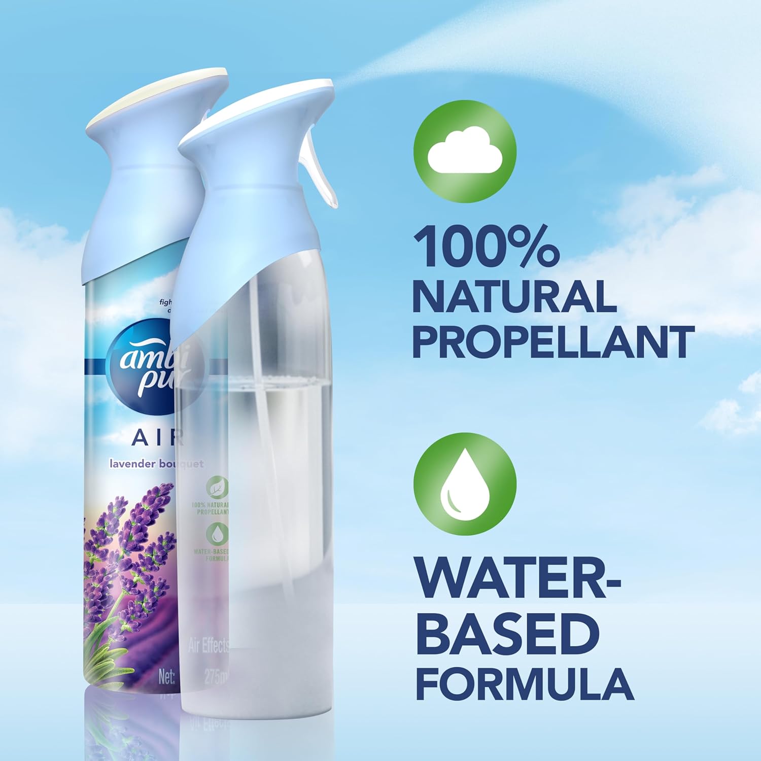AMBI PUR AIR EFFECT LAVENDER BOUQUET AIR FRESHENER - 275 G