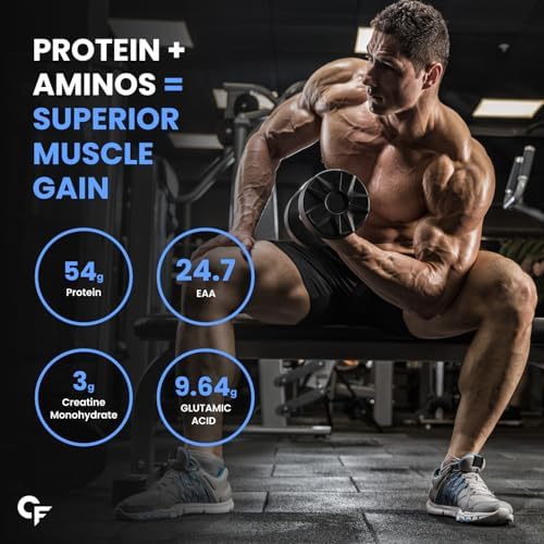 CARBAMIDE FORTE WHEY MASS GAINER WITH 54G PROTEIN, BELGIAN CHOCOLATE 3KG