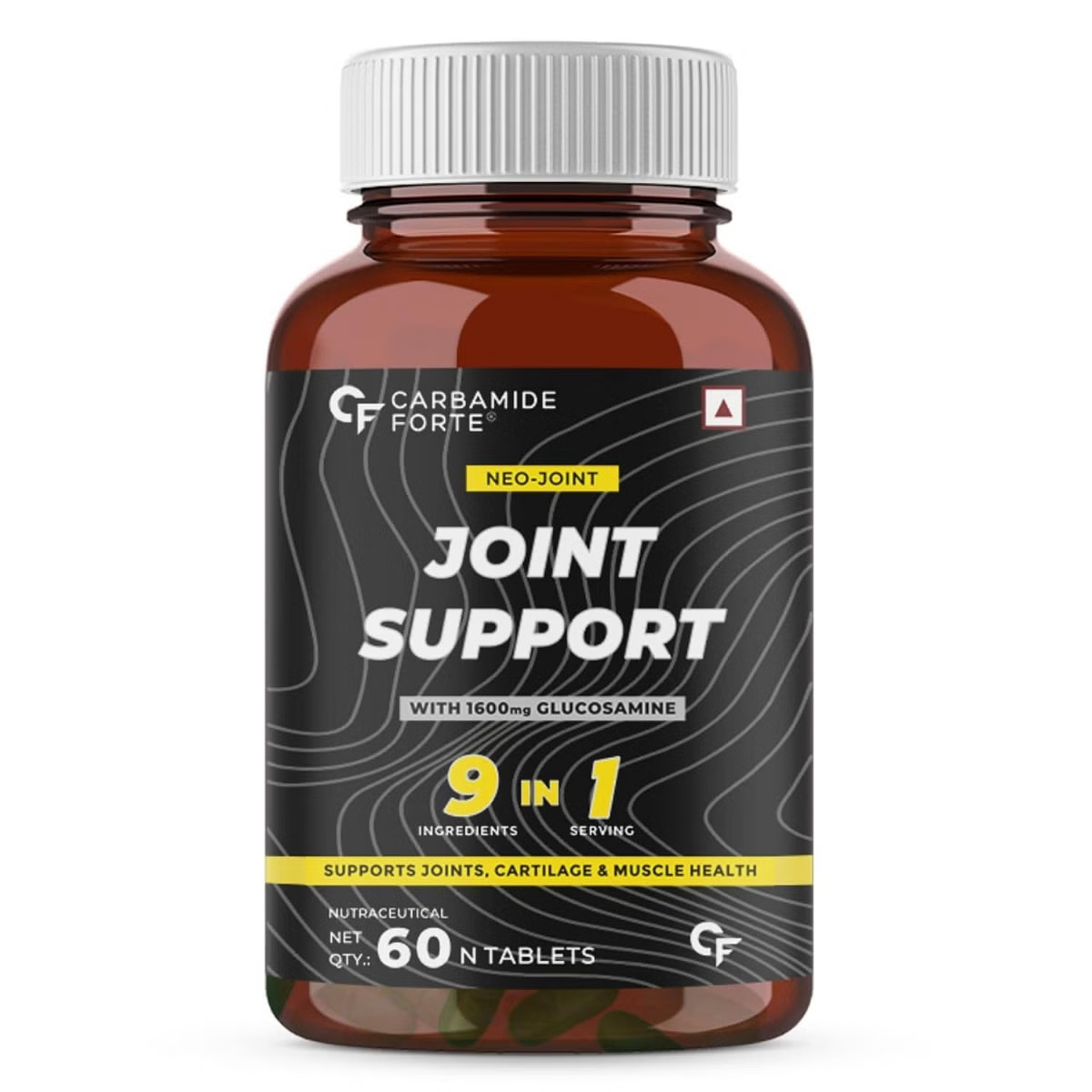 CARBAMIDE FORTE JOINT SUPPORT SUPPLEMENT WITH GLUCOSAMINE 1600MG PER SERVING 60 TABLETS