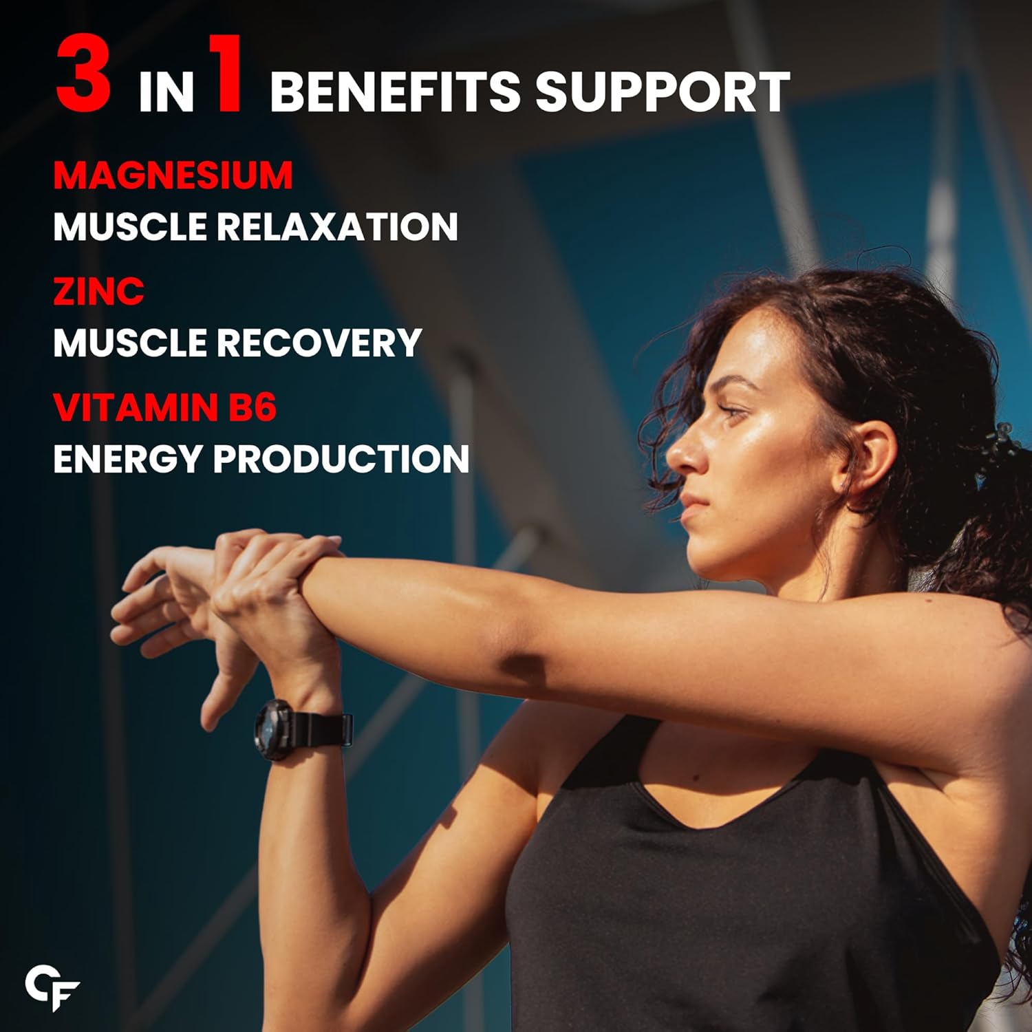 CARBAMIDE FORTE ZMA AND ZINC SUPPLEMENT MAY SUPPORT MUSCLE RECOVERY AND SLEEP QUALITY 60 TABLETS