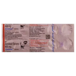 ZOVIRAX 400MG TAB