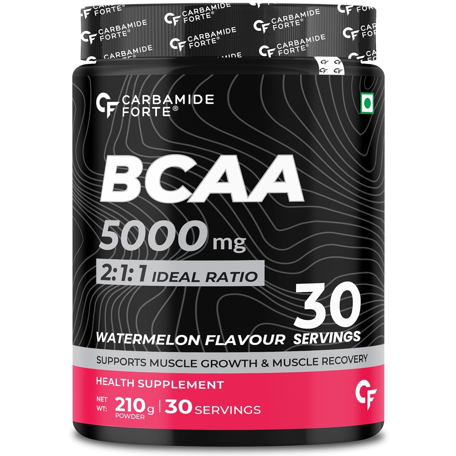 CARBAMIDE FORTE BCAA POWDER 5000MG WATERMELON FLAVOUR - 210G POWDER
