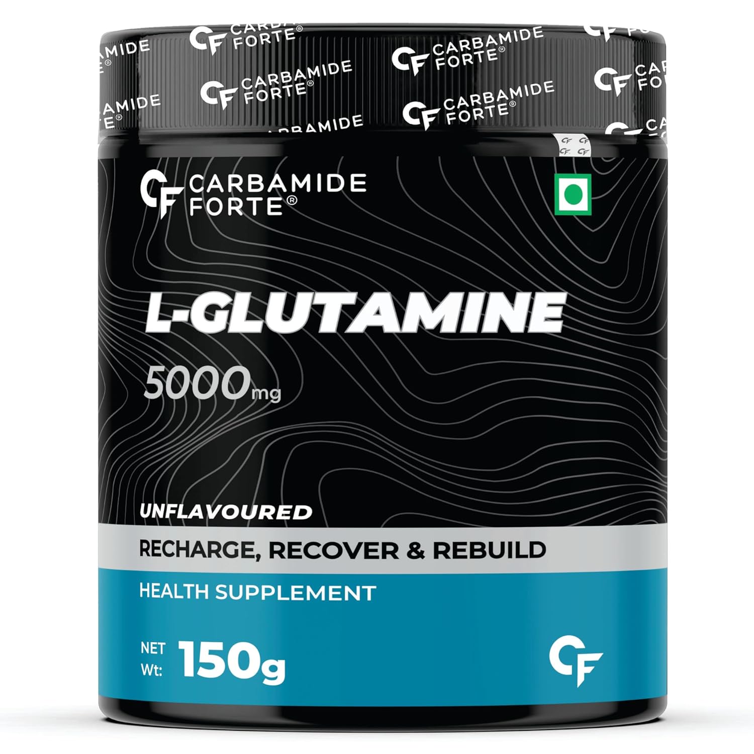 CARBAMIDE FORTE  L GLUTAMINE POWDER 5000MG UNFLAVOURED - 150 GRAMS