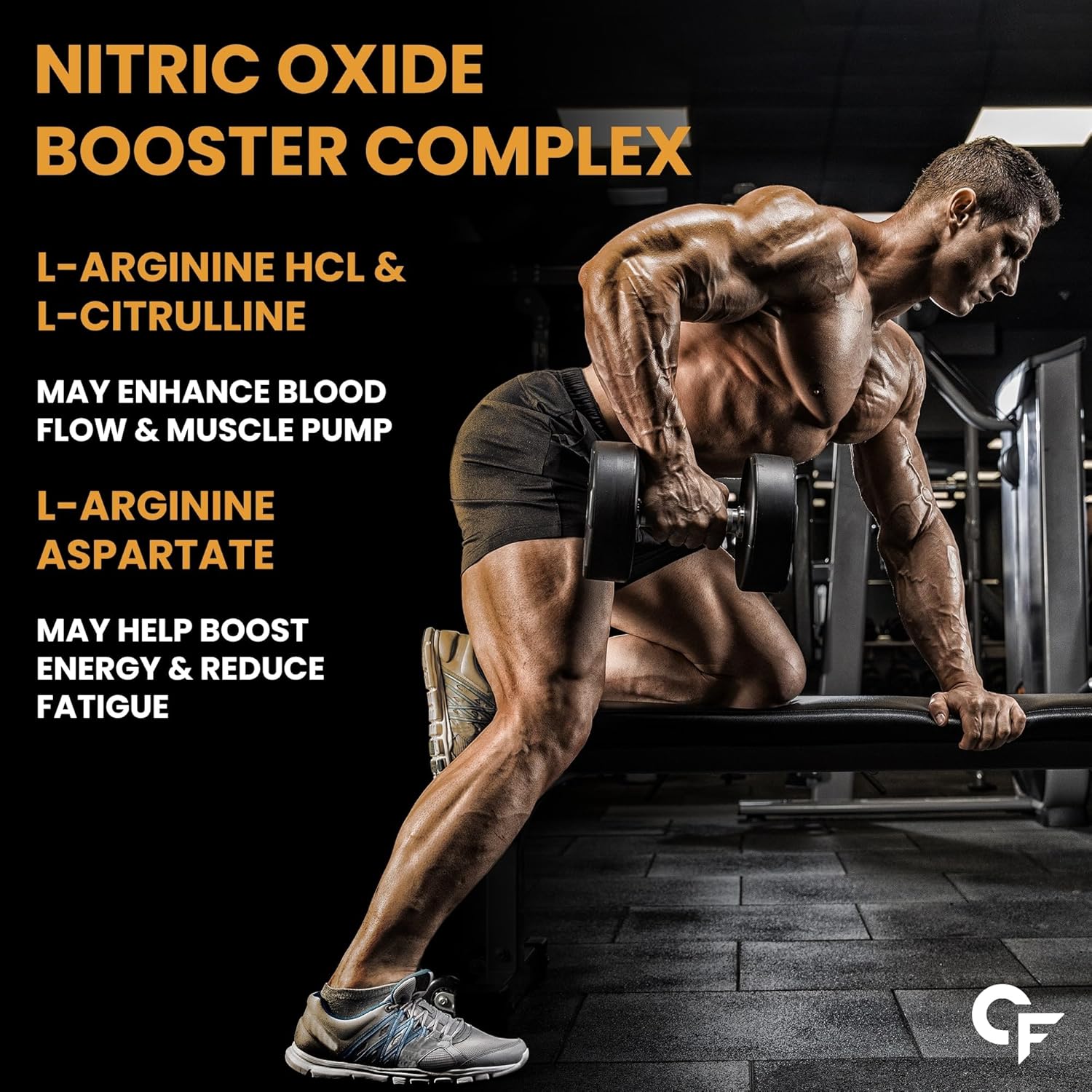 CARBAMIDE FORTE NITRIC OXIDE SUPPLEMENT FOR ADULTS 1200MG WITH L-ARGININE HCL 60 CAPSULES