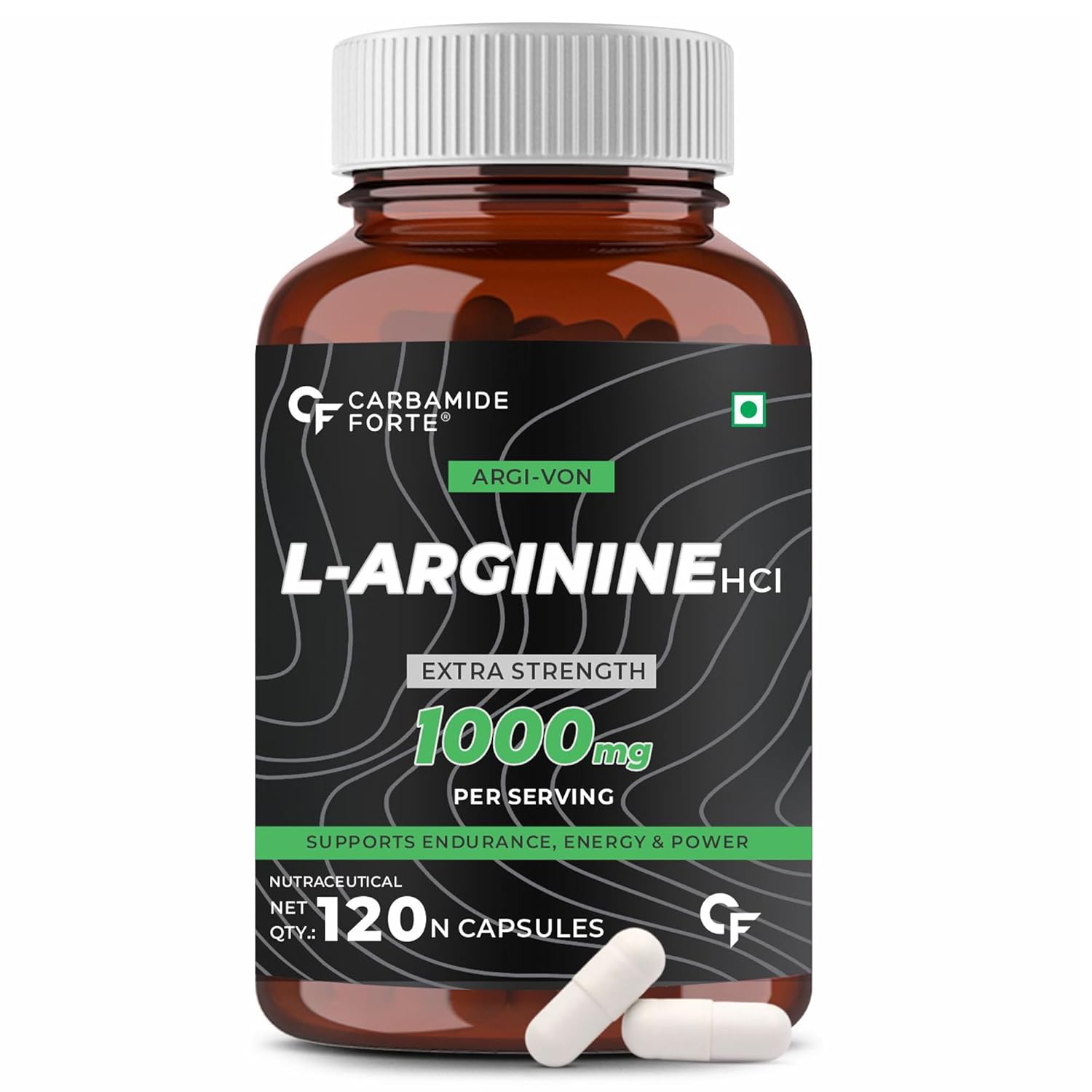 CARBAMIDE FORTE L-ARGININE, CREATINE 1000MG FOR ADULTS PER SERVING 120 CAPSULES