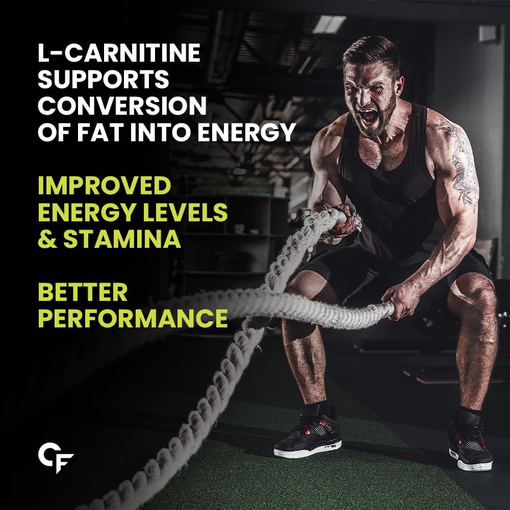 CARBAMIDE FORTE L CARNITINE  1000MG CAPSULES PRE WORKOUT SUPPLEMENT - 60 CAPSULES