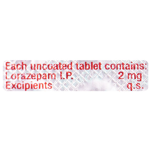 ATIVAN 2MG TABLET