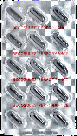 BECOSULES PERFORMANCE CAPSULE WITH MINERALS, AMINO ACIDS & VITAMINS