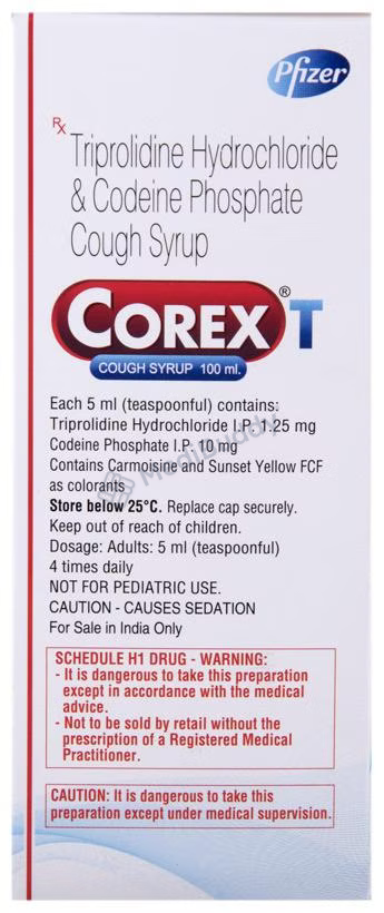 COREX T COUGH SYRUP 100ML