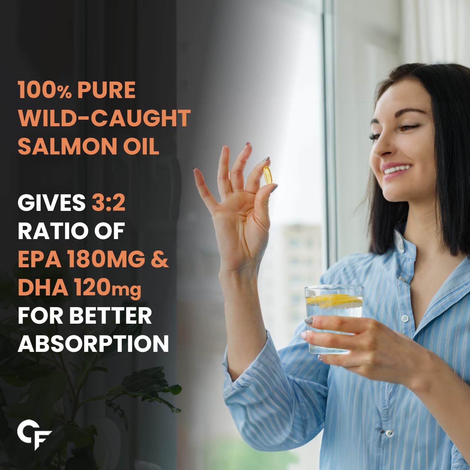 CARBAMIDE FORTE SALMON FISH OIL OMEGA 3 CAPSULE 1000 MG FOR ADULTS -150 CAPSULES
