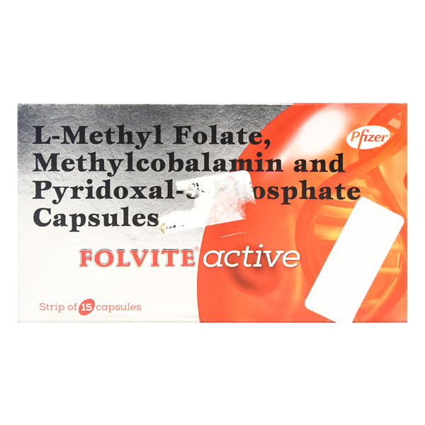 FOLVITE ACTIVE CAPSULE | WITH ESSENTIAL VITAMINS | FOR NUTRITIONAL DEFICIENCES