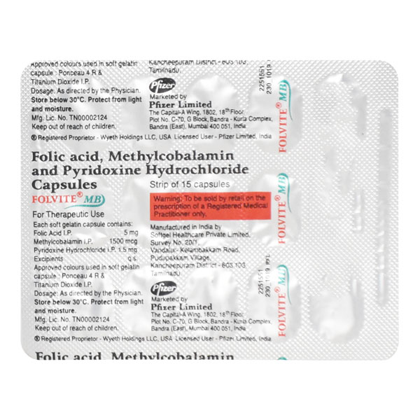 FOLVITE MB TABLET