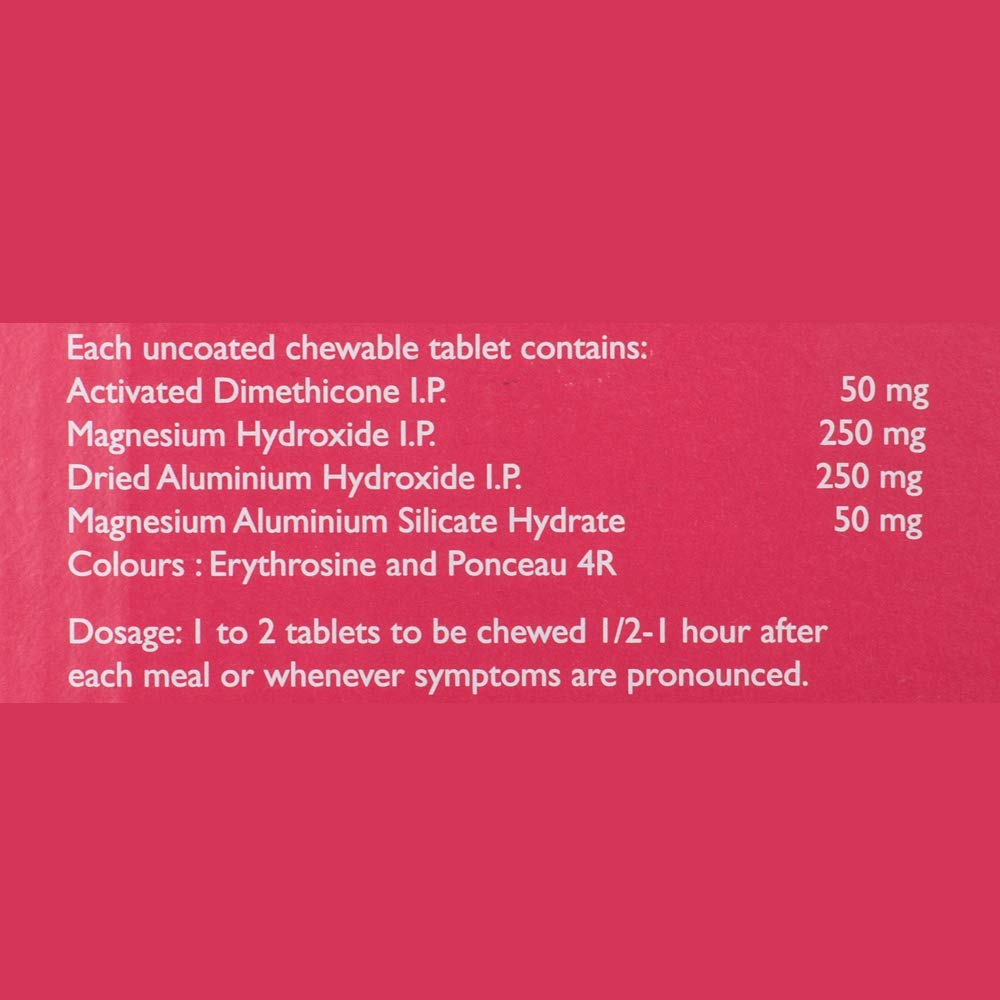 GELUSIL MPS CHEWABLE TABLET MINT